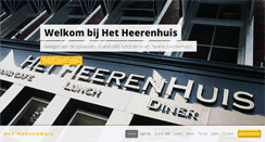 Desktop Screenshot of hetheerenhuis.com