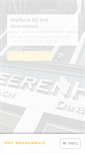 Mobile Screenshot of hetheerenhuis.com